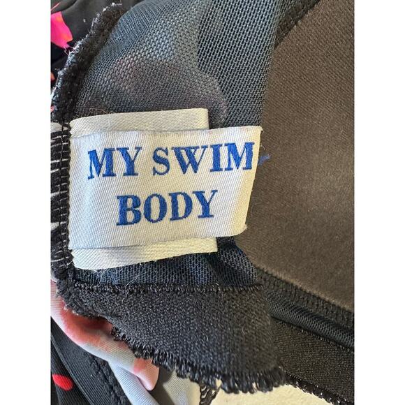 Vibrant Floral Women Swim One Piece - Picture 7 of 8